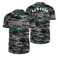 KOMANDO t-shirt with dry fit gauze