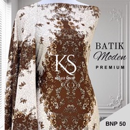 BATIK MODEN PREMIUM DOBBY SILK CORAK EXCLUSIVE BIDANG 45 OPEN METER KAIN PASANG  la