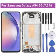 หน้าจอ samsung galaxy A54 (A546F) จอ จอชุด LCD พร้อมทัชสกรีน ซัมซุง กาแลคซี่ A54(5G) อะไหล่มือถือ LC