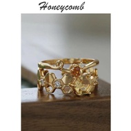 Cincin Couple -Sepasang-Honeycomb,Cincin Couple ,Cincin Couple