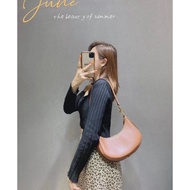 New Style ️'AVA STRAP Underarm Bag Calfskin Shoulder Bag Shoulder Bag