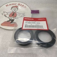 (100% ORIGINAL) HONDA CBR250 FORK OIL SEAL + DUST SEAL // 51490-KWL-003 // OIL SEAL FORK CBR-250