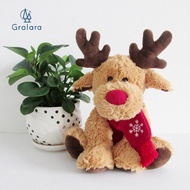 [nvnrbso] Christmas Elk Toy Reindeer Stuffed Animal Elk Stuffed Toy for Living Room Sofa Bedroom Chr