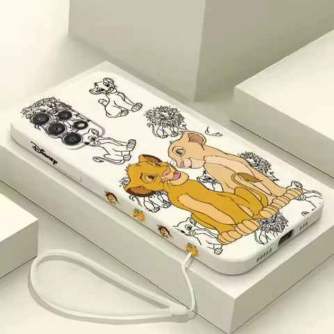 Lion King Disney Cute Phone Case for Samsung Galaxy A11 A12 A13 A14 A15 A16 A23 A25 A33 A34 A42 A53 
