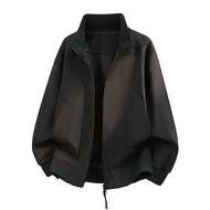 TOP1 American Flight Overalls Jacket Men Women Same Style Spring Autumn Coat Loose Retro Baseball Un