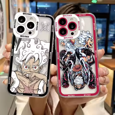 One P-Piece Luffy Zoro Ace Clear Phone Case For OPPO A6X A98 A79 A78 A74 A60 A58 A57 A55 A54 A53 A17