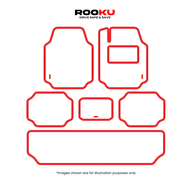 ROOKU / HYUNDAI PALISADE 8-SEATER / 2022 - Present / LX2 /Car Mat