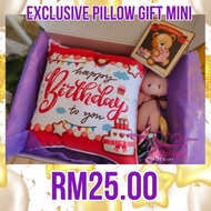 Exclusive Pillow Gift Birthday 20x20cm with box