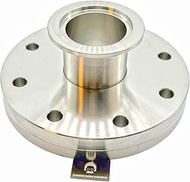 Conflat CF 4.5" 4-1/2 in to KF40 NW40 flange hybrid adapter reducer converter for high vacuum chambe