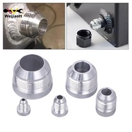 [Wjt] 1PC Weld Bung Nitrous Hose Fitting AN3 AN4 AN6 AN8 AN10 AN12 AN16 AN20 Male Billet Aluminum Al