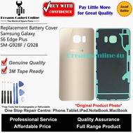 Replacement Rear Battery Cover for Samsung Galaxy S6 Edge Plus G928 SM-G928F with 3M tape ready