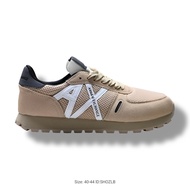 Armani Exchange AX Men's Lightweight Low-Top Sneakers Casual Shoes Brand New