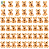 50 Pcs Resin Mini Bear Figurines Charming Miniature Animal Figurines Decorative Tiny Animal Figurine