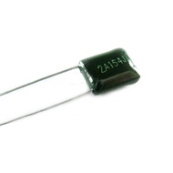 20pcs Polyester film capacitor 100V 120nF 150nF 220nF 330nF 470nF 2A124J 2A154J 2A224J 2A334J 2A474J