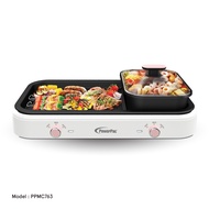 🎀Ready Stock PowerPac Steamboat with BBQ Grill, 2 in 1 Multi Cooker with Non-stick inner pot (PPMC76