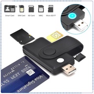[Eigell] Portable USB 2.0 Card Reader Multi-Slot High Capacity 512G for Windows/Linux Micro SD/TF SD