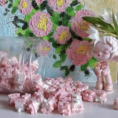 FEKER Flowers Seeking Switch 5PIN Linear Switch 40G POK Customized Mechanical Keyboard Accessories G