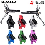 Bicycle Hydraulic Disc Brake 4 Piston MTB Brake Caliper IIIPRO E4 Mountain Bike Brake Oil Pressure 8