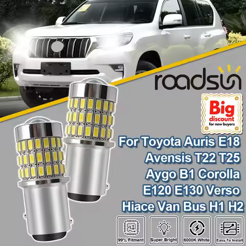 Roadsun For Toyota Auris E18 Avensis T22 T25 Aygo B1 Corolla E120 E130 Verso Hiace Van Bus H1 H2 115
