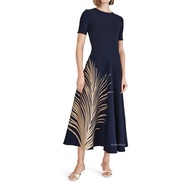 MIDI DRESS T4LB0TS G0LDEN FEATHER