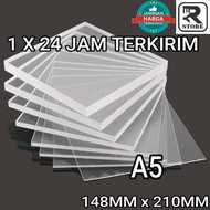 [LANGSUNG KIRIM] Akrilik A5 2MM / Akrilik MC / Acrylic 2 MM