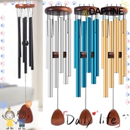 DAPHNE Metal Tubes Windchime, 37 Inch 6 Rods Aluminum Wind Chimes,  Aluminum Pendant Large Wind Bell
