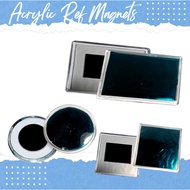 Photo Insert Acrylic Ref Magnet Rectangle-Square-Circle