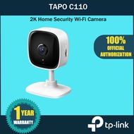 【READY STOCK】TP-Link Tapo C110 2K 3.0 Megapixel Home Security Camera for Baby Monitor, Dog Camera Mo