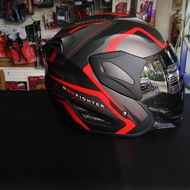 HELM GM FIGHTER GV2 RED DOFF