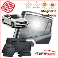 Honda Civic Fc 2016 2017 2018 2019 High Qualty Car Magnetic Sunshade Sun Shade (6 Pcs)