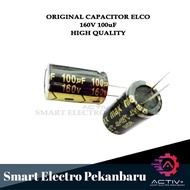 ORIGINAL ELCO CAPACITOR MAX 100uF 160V MAX 100 uF 160 V Elco Capacitor Elko Capacitor CAPASITOR 100 