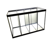 ตู้ปลา 4 ช่อง 24 นิ้ว ขนาด 12X24X15.5 นิ้ว กระจกหนา 5 มิล
