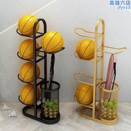 。籃球收納層架家用室內運動器材置物架存放架羽毛球拍擺放架桌球