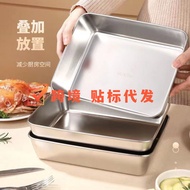 保溫飯盒 lunch box bekas makanan Dulang tuala dulang persegi keluli tahan karat dengan tudung pelbagai f