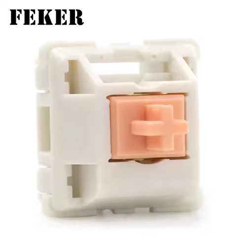 Aniy Feker Holy Panda Mechanical keyboard Tactile Switches Two-stage Spring 67g 3 Pin Nylon Polycarb