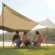 Canopy Tent Outdoor Camping Sunshade Portable Picnic Rainproof and Sun Protection Pergola Camping Vinyl/Gazebo Tentage / Outdoor Tent / Canopy / Picnic Tentages Heavy Duty