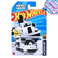 Disney Mickey Mouse Hot Wheels Steamboat Diecast Marine Ship