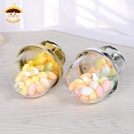 〔8C05〕 Transparent Plastic Tray Candy Box DIY Wedding Candy Box Baby Shower Gift Box 〔8C〕