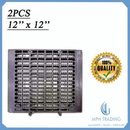 KOYOMAT High Quality 12" X 12" PVC Drain Cover Plastic 2PCS