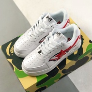 A Bathing Ape (BAPE) BAPE STA Lightning star Low cut casual sports shoes skateboard shoes unisex YRX