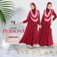 JUBAH PERSONA dari EZZUFIRDA | Free Khimar