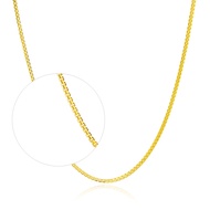 CHOW TAI FOOK 999.9 Pure Gold Chain Necklace - F198297
