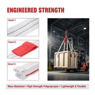 [Eighth] Flat Industrial Lifting Belt Durable Wear Proof 1T 1/2/ 2T 1/2M Suitable for Warehouse Logi