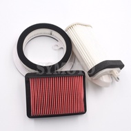 เครื่องทำความสะอาดอากาศฟิลเตอร์ดูดอากาศมอเตอร์ไซค์3ชิ้นสำหรับ XP500ยามาฮ่า T-MAX500 TMAX 500 T-Max 5