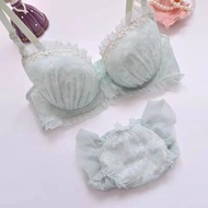 Japanese Bra Set Two Sets Large Size Lace Underwear: 85C, 90B, 90C, 95B, 95C, 85D, 85E, 90D, 90E, 95