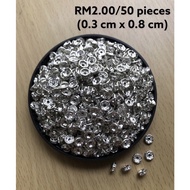 RM2.00/50 pieces - SP-005 - Roundella - 0.3 cm x 0.8 cm