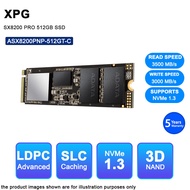 ADATA XPG SX8200 PRO 512GB M.2 NVMe 1.3 PCIe Gen3x4 SSD 3D NAND Solid State Drive ASX8200PNP-512GT-C