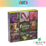 Craft Tastic I Love Fairies DIY Handcraft Kit 9 Crafts In 1 Box Children Art & Fun CT1684