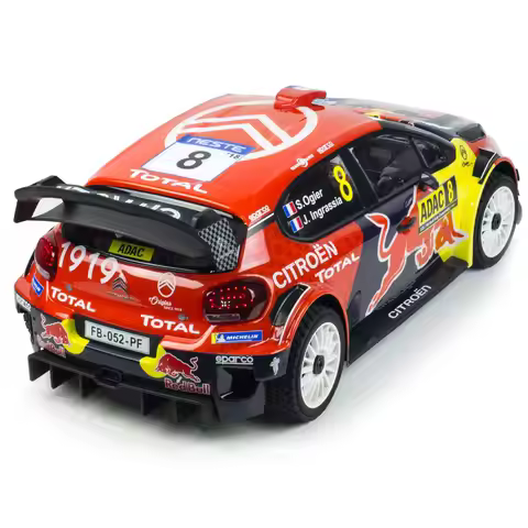 1:7 WRC C3 Rally CITROEN, Red Bull Body, Radio Control Car, Independent Suspensions, Solid Axle RC M