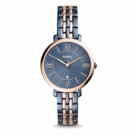 (Real Photo) Original Fossil Womens Two Tone Stainless Steel Strap Watch ES4321 Jam Tangan Wanita